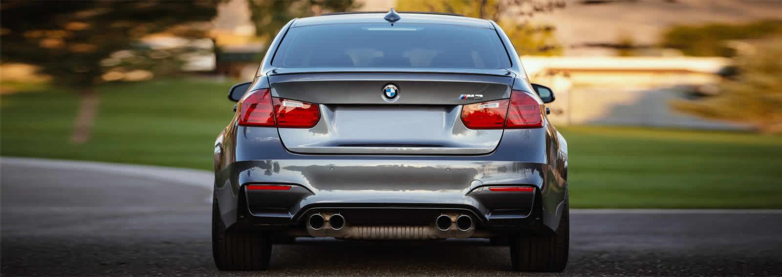 BMW from Rear Decoration Image